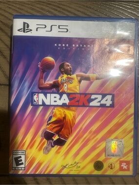 NBA 2K24 Kobe Bryant Edition for PS5 — Purple & Gold Cover